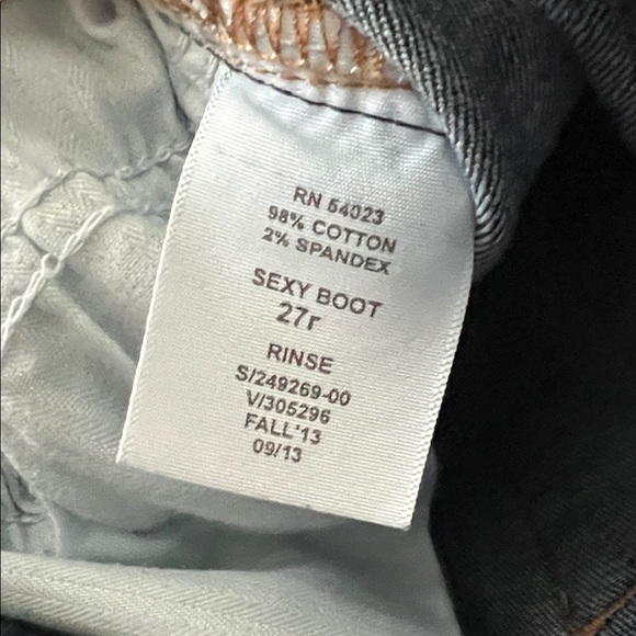 GAP Classic Boot Cut Jeans - Midnight Blue size 27r - Picture 5 of 5